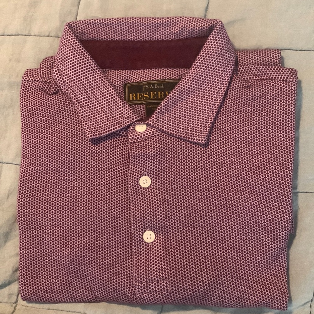 Jos. A. Bank polo patterned